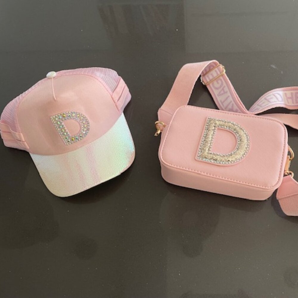 kid bag and cap